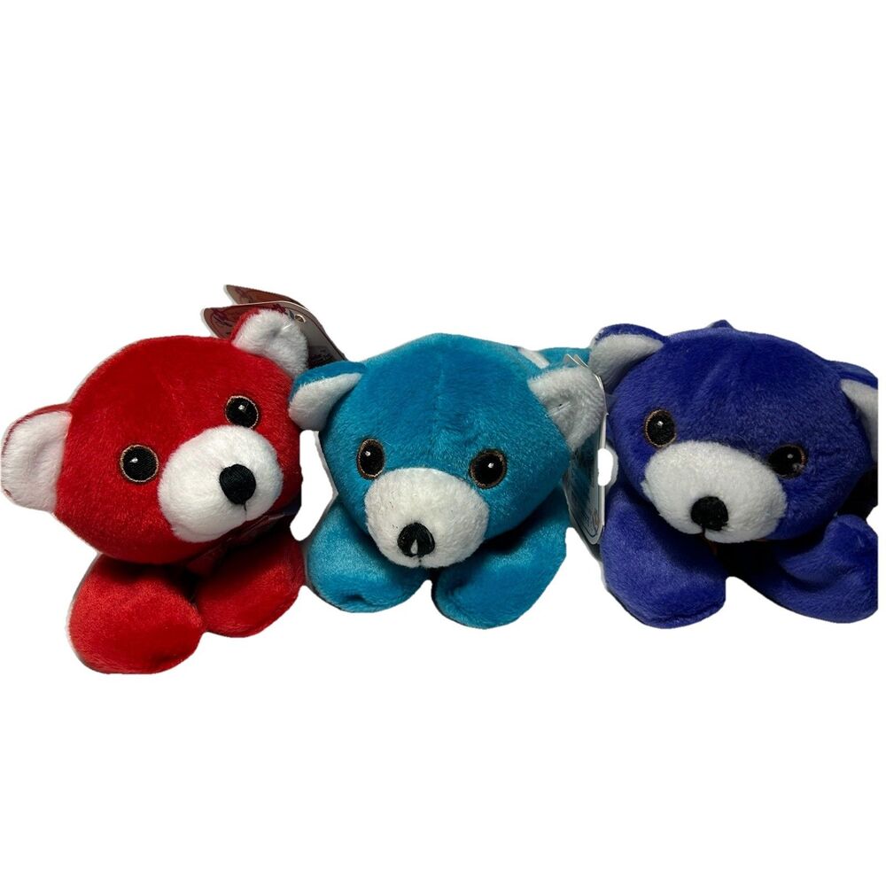 Tolerance Teddy Bears Plush Lot of 3 Isomil Similac Promo Izzy Duffy Comfy 8”